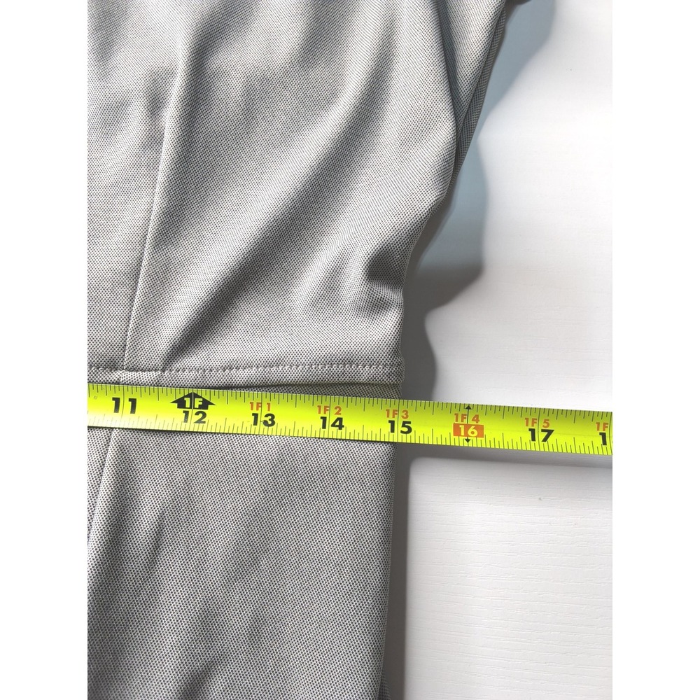 TravelSmith Wrap Dress Womens L‎ Gray 3/4 Sleeve V-Neck Maxi - Picture 14 of 15